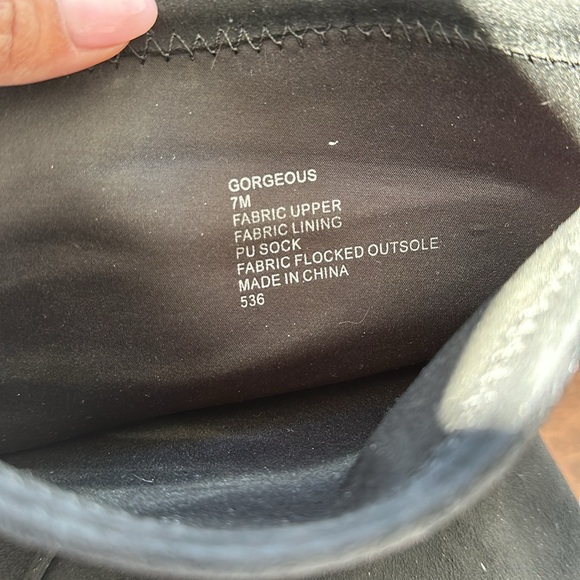 Black Over the Knee Boots - Picture 6 of 6